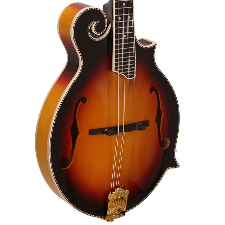 Mandolin A Style - ماندولين بثمانية أوتار، بلون صن بيرست