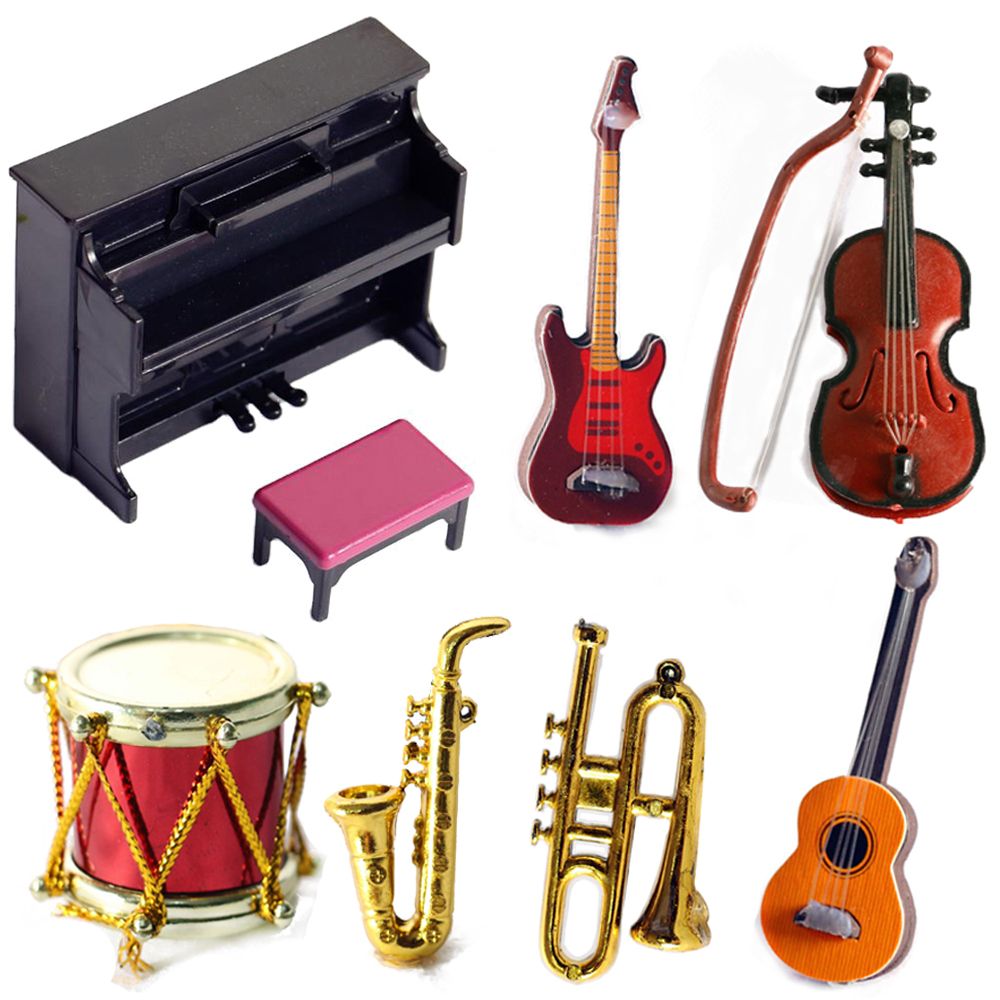 Musical Instrument Organ - دمية مصغرة الآلات الموسيقية 1/12 مقياس