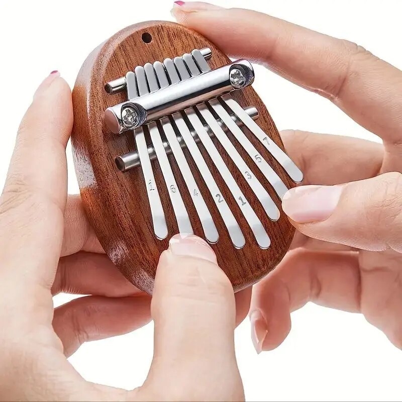 كاليمبا خشبية صغيرة بـ 8 مفاتي - مراجعة Musical Instrument African وسعره