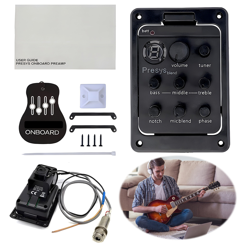لاقط صوت جيتار فايشمان بريسيس  - مراجعة Musical Instrument Guitar وسعره