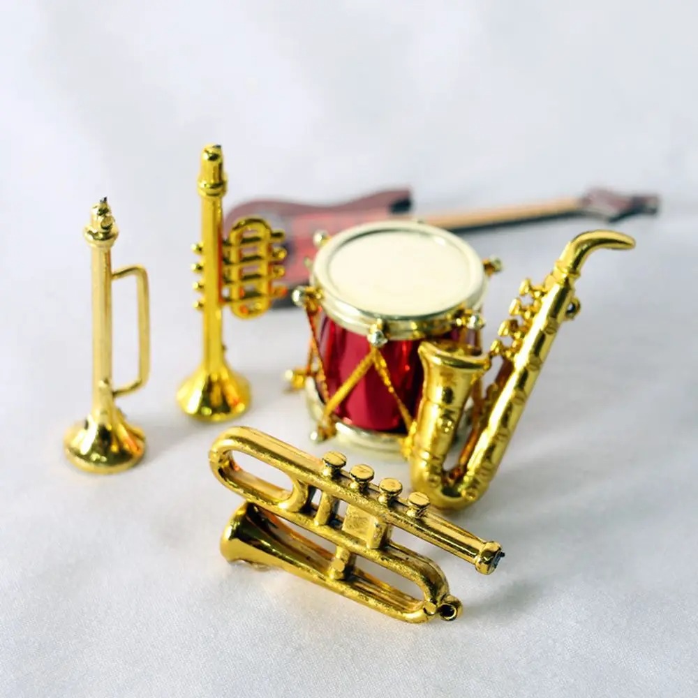 1/12 مقياس دمية الآلات الموسيق - مراجعة Musical Instrument Horn وسعره