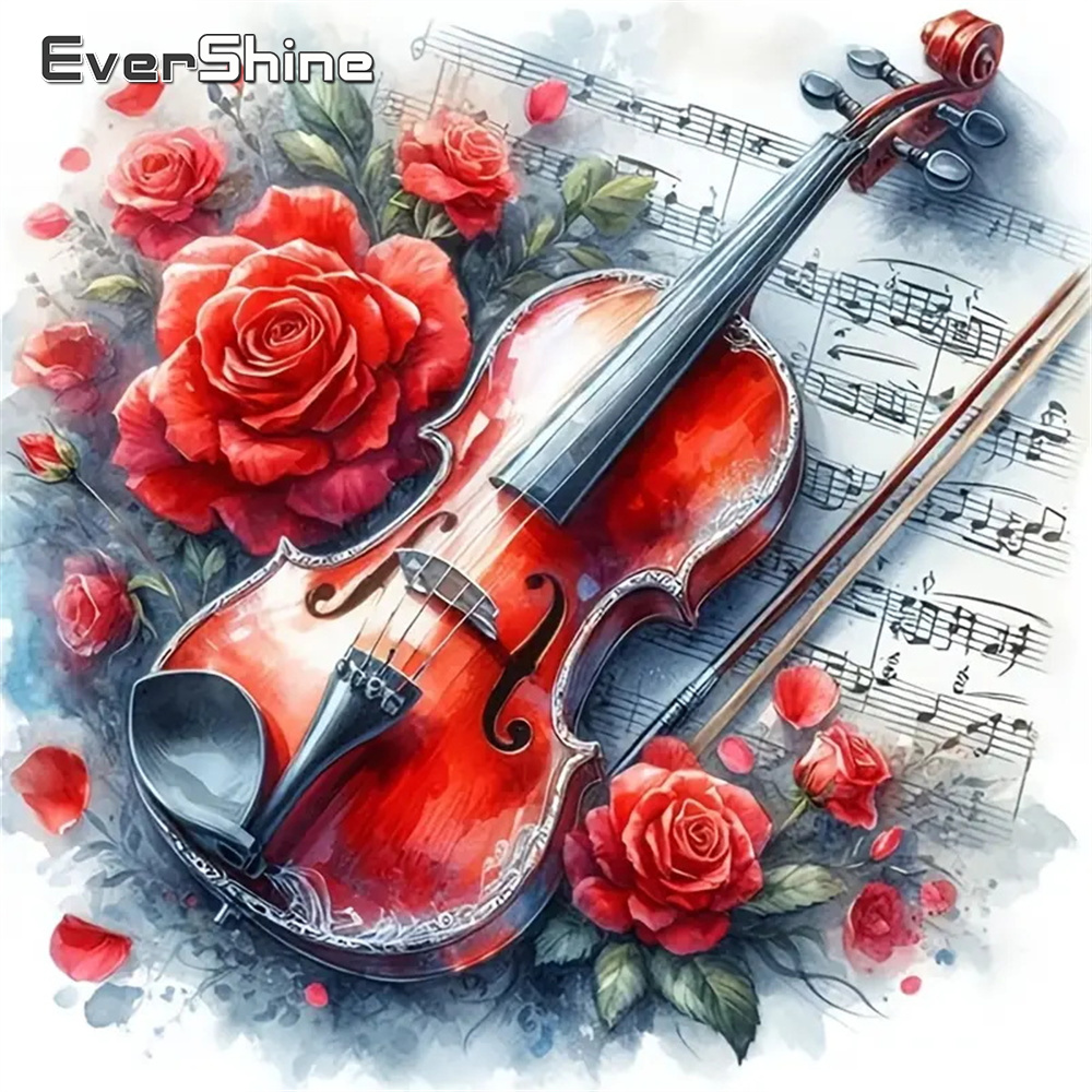 Evershine DIY الماس اللوحة الك - مراجعة Musical Instrument Fagot وسعره