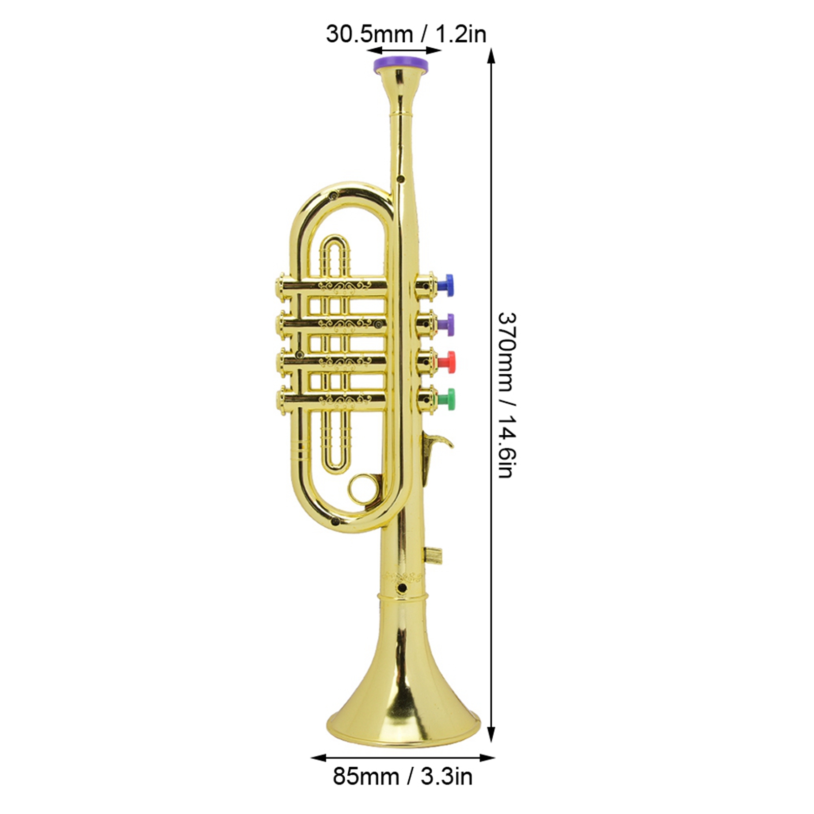 بوق للأطفال مطلي بالذهب من الب - مراجعة Musical Instrument Fagot وسعره