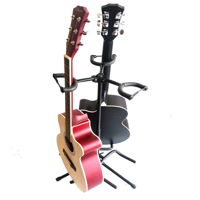 ثلاثة رؤوس حامل جيتار حديد احت - مراجعة Musical Instrument Guitar وسعره